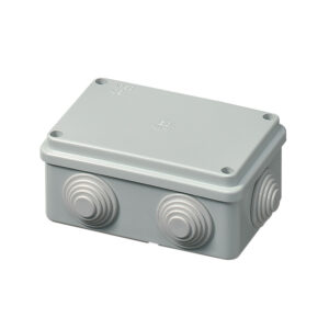 ΚΟΥΤΙ ΠΛΑΣΤ. ΙΡ55 120Χ80Χ50 + ΣΤΥΠ – 2-EC400C4R