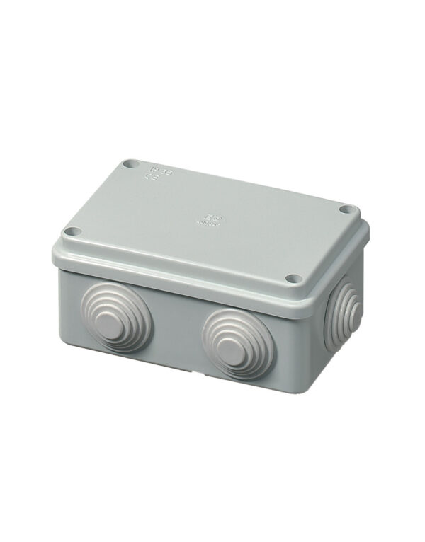 ΚΟΥΤΙ ΠΛΑΣΤ. ΙΡ55 120Χ80Χ50 + ΣΤΥΠ – 2-EC400C4R