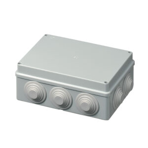 ΚΟΥΤΙ ΠΛΑΣΤ. IΡ55 190Χ140Χ70+10 ΣΤΥΠ – 2-EC400C6