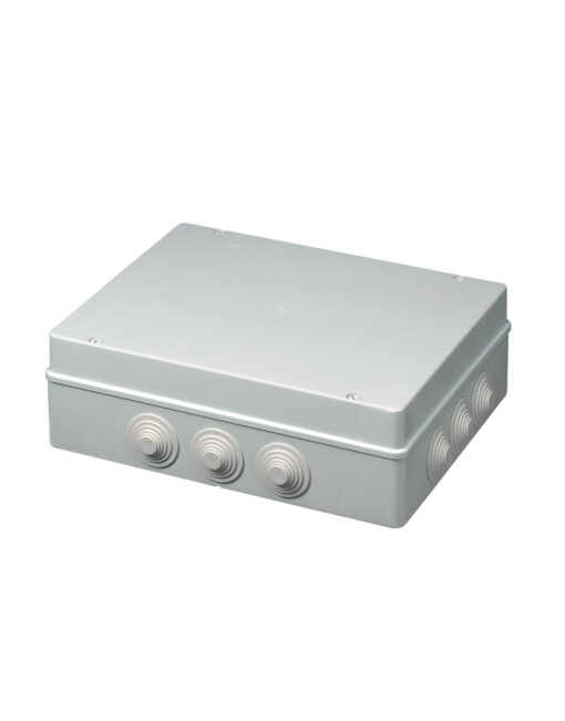 ΚΟΥΤΙ ΠΛΑΣΤ. ΙΡ55 380Χ300Χ120+12 ΣΤΥΠ – 2-EC400C9