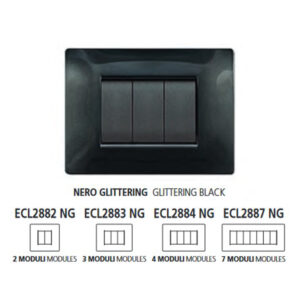 ΠΛΑΚΑ MYLIFE Q 2Μ ΜΑΥΡΟ – 2-ECL2882N
