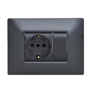 ΠΛΑΚΑ MYLIFE Q 3Μ ΣΚΟΥΡΟ ΓΚΡΙ – 2-ECL2883GS