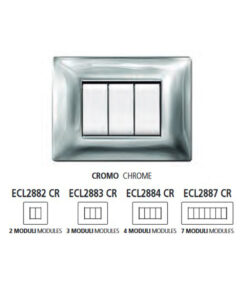 ΠΛΑΚΑ MYLIFE Q 4Μ ΧΡΩΜΙΟ – 2-ECL2884CR