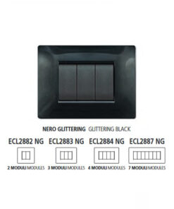 ΠΛΑΚΑ MYLIFE Q 7Μ ΜΑΥΡΟ – 2-ECL2887N