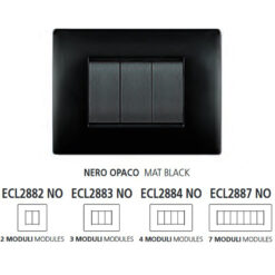 ΠΛΑΚΑ MYLIFE Q 7Μ ΜΑΥΡΟ – 2-ECL2887N