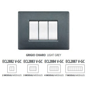 ΠΛΑΚΑ MYLIFE Q 7Μ ΒΟΥΛΚ. ΓΚΡΙ ΑΝΟΙΚΤΟ – 2-ECL2887V-GC