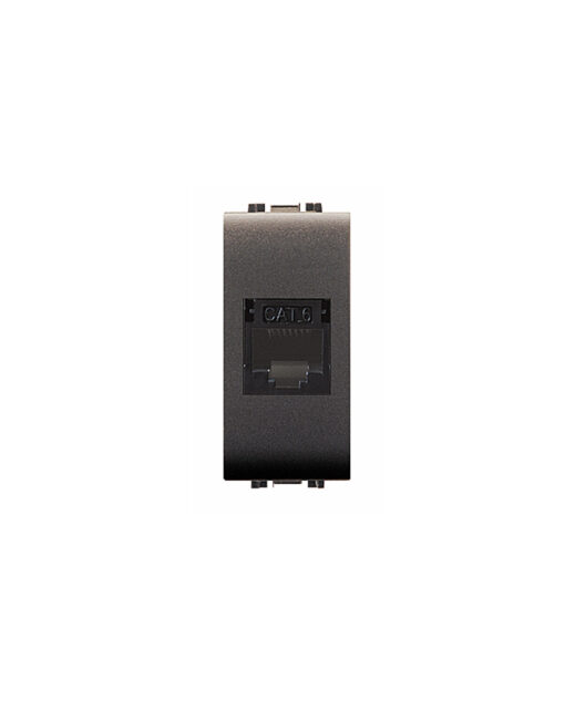 ΑΝΘΡΑΚΙ ΠΡΙΖΑ RJ45 CAT6 UTP – 2-ECL4087