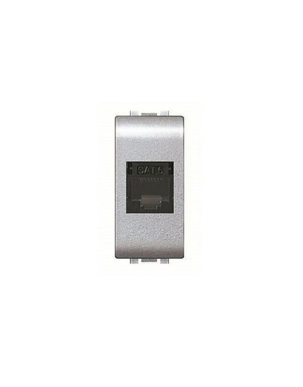 ΑΝΘΡΑΚΙ ΠΡΙΖΑ RJ45 CAT6 UTP – 2-ECL4087