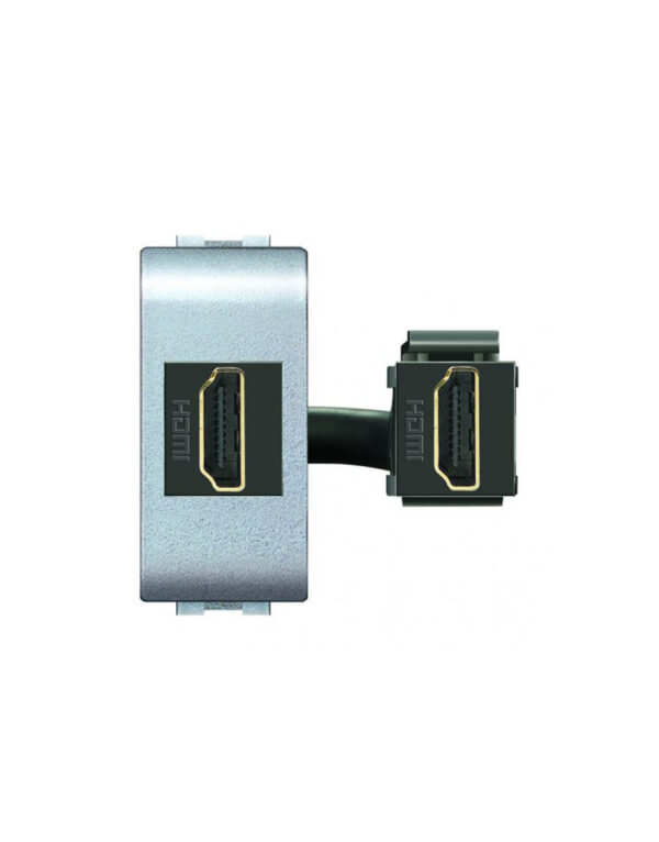 ΑΝΘΡΑΚΙ ΠΡΙΖΑ HDMI MΕ KEYSTONE ΚΑΛΩΔΙΟ 10ΕΚ. – 2-ECL4088