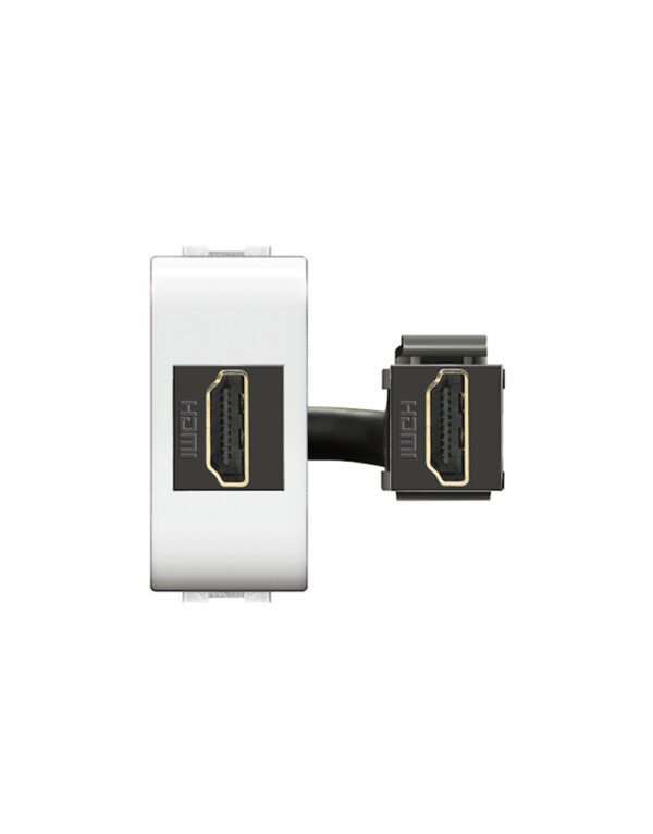 ΑΝΘΡΑΚΙ ΠΡΙΖΑ HDMI MΕ KEYSTONE ΚΑΛΩΔΙΟ 10ΕΚ. – 2-ECL4088