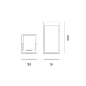 DIOGENE HYBRID ΕΠΙΤΡΑΠΕΖΙΟ CORTEN ΕΠΑΝΑΦ.LED 2,2W CCT DIM IP65 LOGICA – 2-MC42767