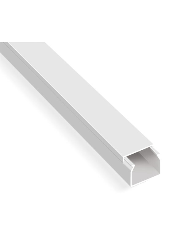 Κανάλι αυτοκόλλητο PVC λευκό 40Χ40  MUTLUSAN – 2-MTSMA4040