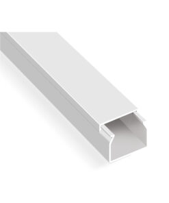 Κανάλι αυτοκόλλητο PVC λευκό 80Χ40  MUTLUSAN – 2-MTSMA8040