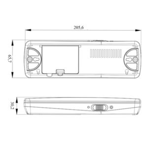 ΦΩΤΙΣΤΙΚΟ LED SMD 3W 6500Κ 230V ΕΠΑΝΑΦΟΡΤΙΖΟΜΕΝΟ ΜΕ ΜΠΑΤΑΡΙΑ Li-ion ΜΗ ΣΥΝΕΧΟΥΣ ΛΕΙΤΟΥΡΓΙΑΣ UNIVERSE – 2-U003117