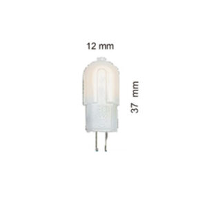 ΛΑΜΠA LED SMD G4 2,5W 3000K 12V AC/DC 220lm UNIVERSE – 2-U003995