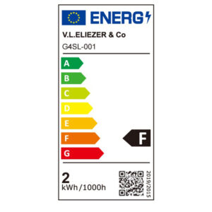 ΛΑΜΠA LED SMD G4 2,5W 3000K 12V AC/DC 220lm UNIVERSE – 2-U003995