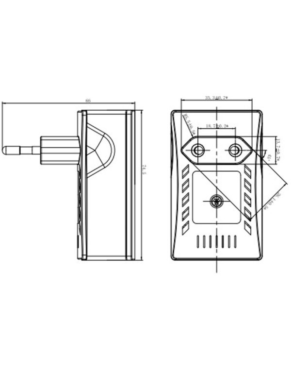 ΑΝΤΑΠΤΟΡ.ΦΟΡΤΙΣΤΗΣ 3ΧUSB 3,4Α – 2-U004831