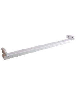 ΦΩΤΙΣΤΙΚΟ ΣΚΑΦΑΚΙ ΑΛΟΥΜΙΝΙΟΥ SLIM 153CM ΓΙΑ ΜΙΑ ‘H ΔΥΟ ΛΑΜΠΕΣ LED Τ8 24W UNIVERSE – 2-U004985