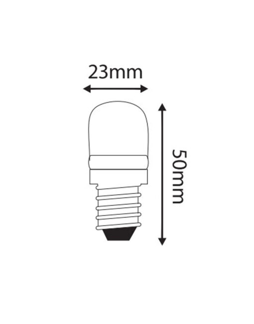 ΛΑΜΠΑ LED SMD ΨΥΓΕΙΟΥ 2W E14 3000K 220-240V 200lm UNIVERSE – 2-U005869