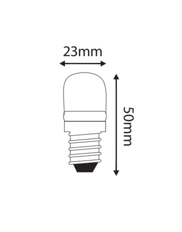 ΛΑΜΠΑ LED SMD ΨΥΓΕΙΟΥ 2W E14 3000K 220-240V 200lm UNIVERSE – 2-U005869
