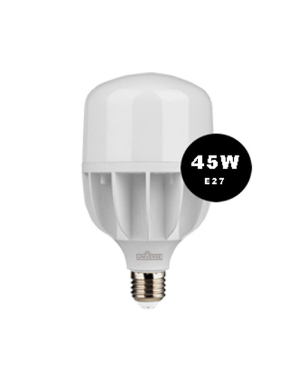 ΛΑΜΠΑ LED T6 45W E27 4000K 100-240V 4500lm 270° UNIVERSE – 2-U006040
