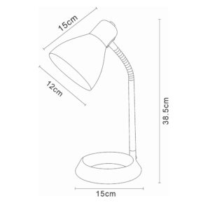 ΦΩΤΙΣΤΙΚΟ ΠΟΡΤΑΤΙΦ ΓΡΑΦΕΙΟΥ Ε27 MAX 11W 380x150mm ΠΛΑΣΤΙΚΟ ΠΡΑΣΙΝΟ UNIVERSE – 2-U006071