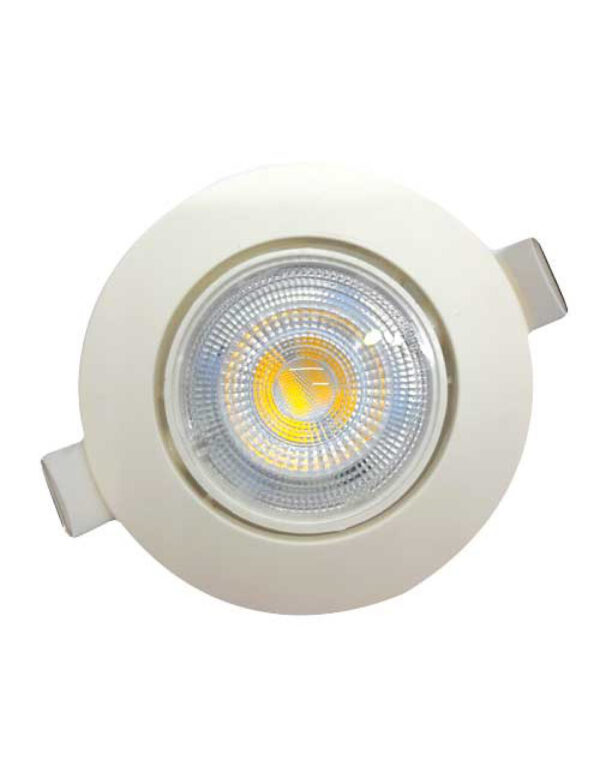 ΦΩΤΙΣΤΙΚΟ ΧΩΝΕΥΤΟ LED Φ85 5,5W 3000K 460lm 38° AC 220-240V ΠΛΑΣΤΙΚΟ ΛΕΥΚΟ/ΑΣΗΜΙ/ΜΑΥΡΟ UNIVERSE – 2-U006507