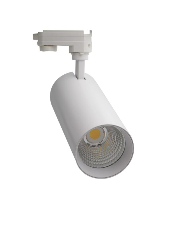 ΦΩΤΙΣΤΙΚΟ ΣΠΟΤ ΡΑΓΑΣ 30W 4000K 2700lm 38° ΛΕΥΚΟ ΜΕ 3Φ ΑΝΤΑΠΤΟΡΑ UNIVERSE – 2-U006538