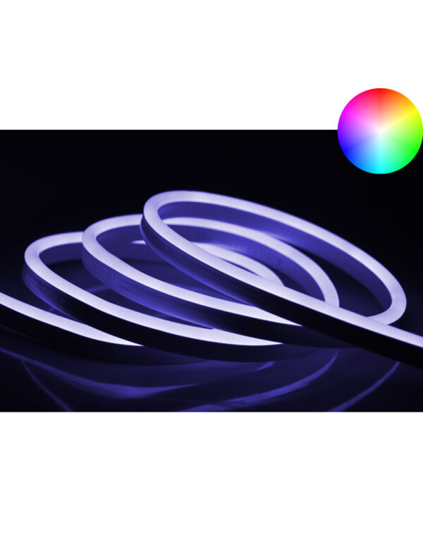 DOME NEON FLEX LED ΤΑΙΝIA 8W RGB 220-240V 160° IP65 DIMMABLE UNIVERSE – 2-U006941
