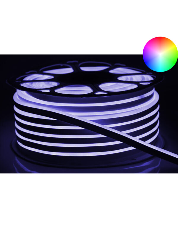 DOME NEON FLEX LED ΤΑΙΝIA 8W RGB 220-240V 160° IP65 DIMMABLE UNIVERSE – 2-U006941