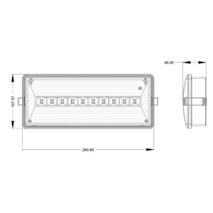 ΦΩΤΙΣΤΙΚΟ LED SMD 5W 6500Κ 230V ΕΠΑΝΑΦΟΡΤΙΖΟΜΕΝΟ ΜΕ ΜΠΑΤΑΡΙΑ Li-ion ΣΥΝΕΧΟΥΣ & ΜΗ ΣΥΝΕΧΟΥΣ ΛΕΙΤΟΥΡΓΙΑΣ UNIVERSE – 2-U007498