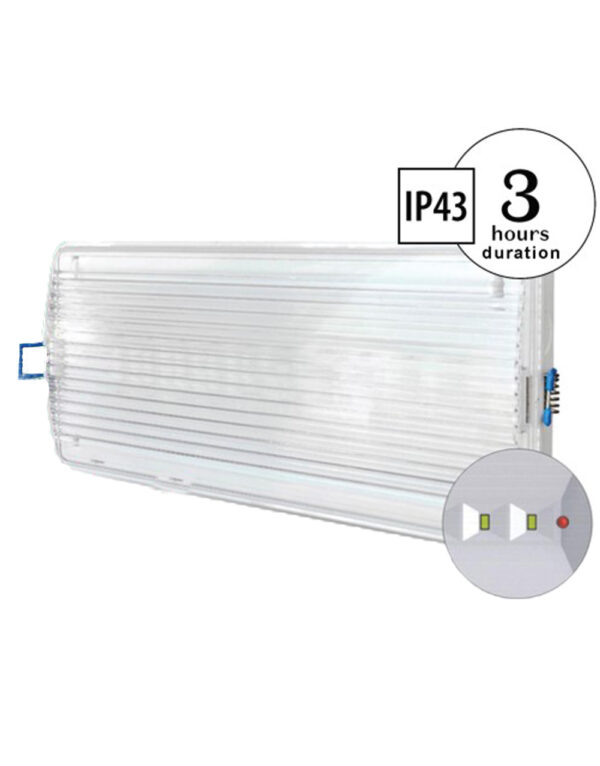 ΦΩΤΙΣΤΙΚΟ LED SMD 5W 6500Κ 230V ΕΠΑΝΑΦΩΡΤΙΖΟΜΕΝΟ ΜΕ ΜΠΑΤΑΡΙΑ Li-ion ΣΥΝΕΧΟΥΣ & ΜΗ ΣΥΝΕΧΟΥΣ ΛΕΙΤΟΥΡΓΙΑΣ UNIVERSE – 2-U007498