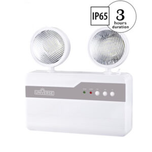 ΦΩΤΙΣΤΙΚΟ LED SMD 8W 6500K 230V ΔΙΠΛΗ ΚΕΦΑΛΗ ΕΠΑΝΑΦΩΡΤΙΖΟΜΕΝΟ ΜΕ ΜΠΑΤΑΡΙΑ Li-ion ΜΗ ΣΥΝΕΧΟΥΣ ΛΕΙΤΟΥΡΓΙΑΣ UNIVERSE – 2-U007504