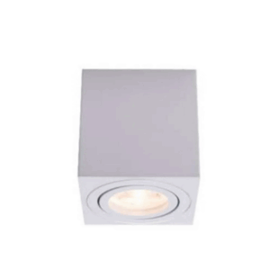 ΣΠΟΤ ΕΞΩΤΕΡΙΚΟ ΟΡΟΦΗΣ KINHTO 80x80mm 1xMR16/GU10 MAX50W ΑΛΟΥΜΙΝΙΟΥ ΛΕΥΚΟ UNIVERSE – 2-U007733