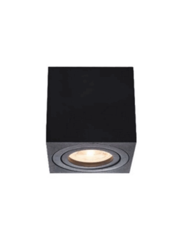 ΣΠΟΤ ΕΞΩΤΕΡΙΚΟ ΟΡΟΦΗΣ KINHTO 80x80mm 1xMR16/GU10 MAX50W ΑΛΟΥΜΙΝΙΟΥ ΜΑΥΡΟ UNIVERSE – 2-U007740