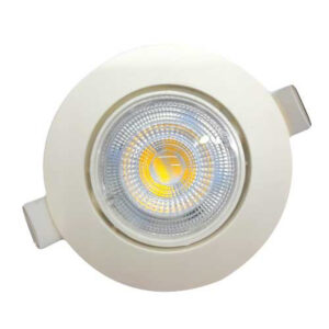 ΦΩΤΙΣΤΙΚΟ ΧΩΝΕΥΤΟ LED Φ85 5,5W 6500K 460lm 38° AC220-240V ΠΛΑΣΤΙΚΟ ΛΕΥΚΟ/ΑΣΗΜΙ/ΜΑΥΡΟ UNIVERSE – 2-U007757
