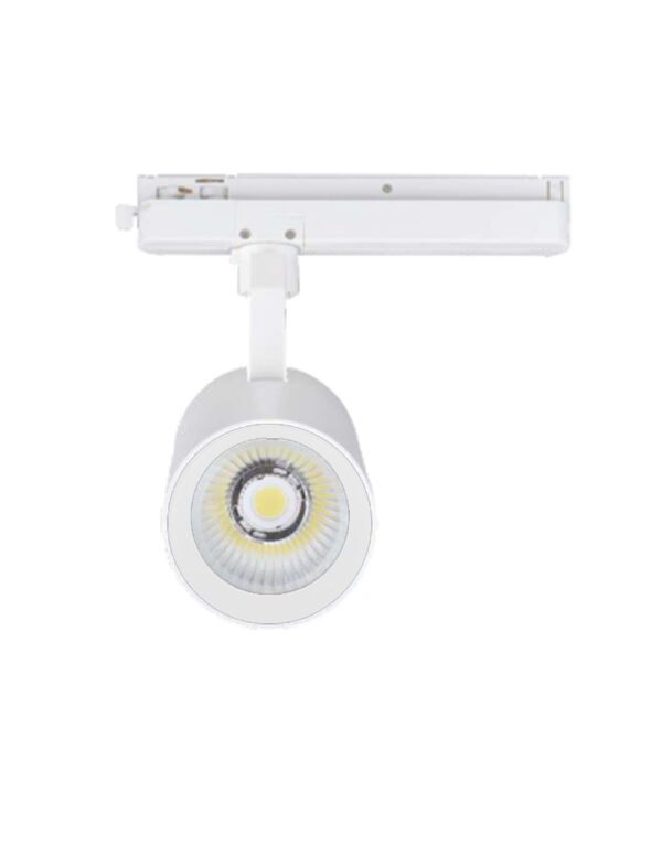 ΦΩΤΙΣΤΙΚΟ ΣΠΟΤ ΡΑΓΑΣ 30W CCT TUNABLE 3000/4000/6000K 2850lm 38° ΛΕΥΚΟ ΜΕ ΤΡΙΦΑΣΙΚΟ T-SHAPE DRIVER ΑΝΤΑΠΤΟΡΑ UNIVERSE – 2-U008624