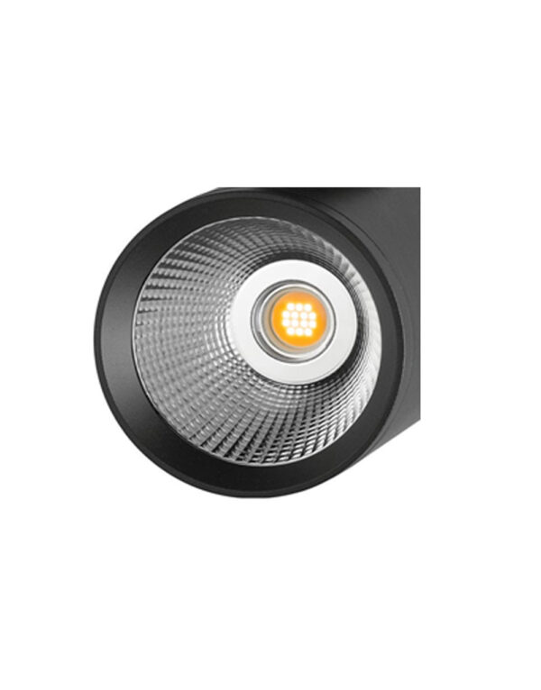 ΦΩΤΙΣΤΙΚΟ ΣΠΟΤ ΡΑΓΑΣ 30W CCT TUNABLE 3000/4000/6000K 2850lm 38° ΜΑΥΡΟ  ΜΕ ΤΡΙΦΑΣΙΚΟ T-SHAPE DRIVER ΑΝΤΑΠΤΟΡΑ UNIVERSE – 2-U008631
