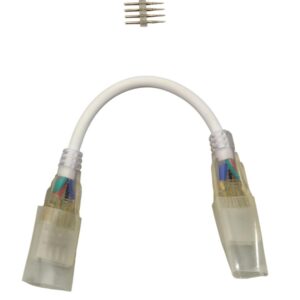 A FLAT ΣΥΝΔΕΣΜΟΣ L 4ΚΑΛΩΔΙΩΝ ΓΙΑ TAINIA LED RGB UNIVERSE – 2-U009324