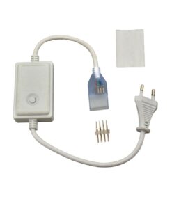 DOME NEON MANUAL CONTROLLER RGB 50Μ ΜΕ ΘΕΡΜΟΣΥΣΤΕΛΟΜΕΝΟ 7cm ΚΑΙ ΤΕΡΜΑΤΙΚΗ ΤΑΠΑ UNIVERSE – 2-U009416