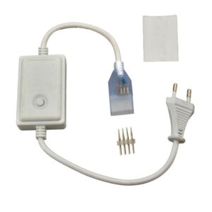 DOME NEON MANUAL CONTROLLER RGB 50Μ ΜΕ ΘΕΡΜΟΣΥΣΤΕΛΟΜΕΝΟ 7cm ΚΑΙ ΤΕΡΜΑΤΙΚΗ ΤΑΠΑ UNIVERSE – 2-U009416