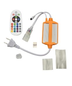 DOME NEON REMOTE CONTROLLER RGB 50Μ ΜΕ ΘΕΡΜΟΣΥΣΤΕΛΟΜΕΝΟ 7cm ΜΕ ΤΕΡΜΑΤΙΚΗ ΤΑΠΑ UNIVERSE – 2-U009423
