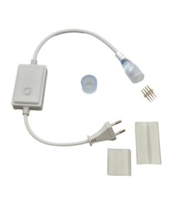 ROUND NEON MANUAL CONTROLLER RGB 50Μ ΜΕ ΘΕΡΜΟΣΥΣΤΕΛΟΜΕΝΟ 7cm ΚΑΙ ΤΕΡΜΑΤΙΚΗ ΤΑΠΑ UNIVERSE – 2-U009744