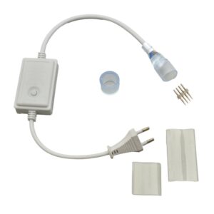 ROUND NEON MANUAL CONTROLLER RGB 50Μ ΜΕ ΘΕΡΜΟΣΥΣΤΕΛΟΜΕΝΟ 7cm ΚΑΙ ΤΕΡΜΑΤΙΚΗ ΤΑΠΑ UNIVERSE – 2-U009744