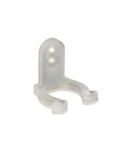 ROUND NEON CLIP ΓΙΑ ΤΑΙΝΙΑ LED MONOC. ΣΕΤ 10τεμ. UNIVERSE – 2-U011549