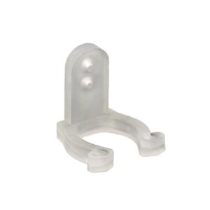 ROUND NEON CLIP ΓΙΑ ΤΑΙΝΙΑ LED MONOC. ΣΕΤ 10τεμ. UNIVERSE – 2-U011549