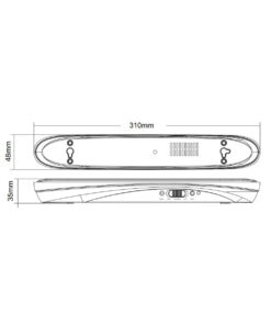 ΦΩΤΙΣΤΙΚΟ LED SMD 8W 6500Κ 230V ΕΠΑΝΑΦΟΡΤΙΖΟΜΕΝΟ ΜΕ ΜΠΑΤΑΡΙΑ Li-ion ΜΗ ΣΥΝΕΧΟΥΣ ΛΕΙΤΟΥΡΓΙΑΣ UNIVERSE – 2-U011846