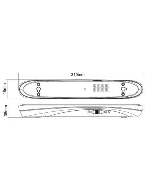 ΦΩΤΙΣΤΙΚΟ LED SMD 8W 6500Κ 230V ΕΠΑΝΑΦΟΡΤΙΖΟΜΕΝΟ ΜΕ ΜΠΑΤΑΡΙΑ Li-ion ΜΗ ΣΥΝΕΧΟΥΣ ΛΕΙΤΟΥΡΓΙΑΣ UNIVERSE – 2-U011846