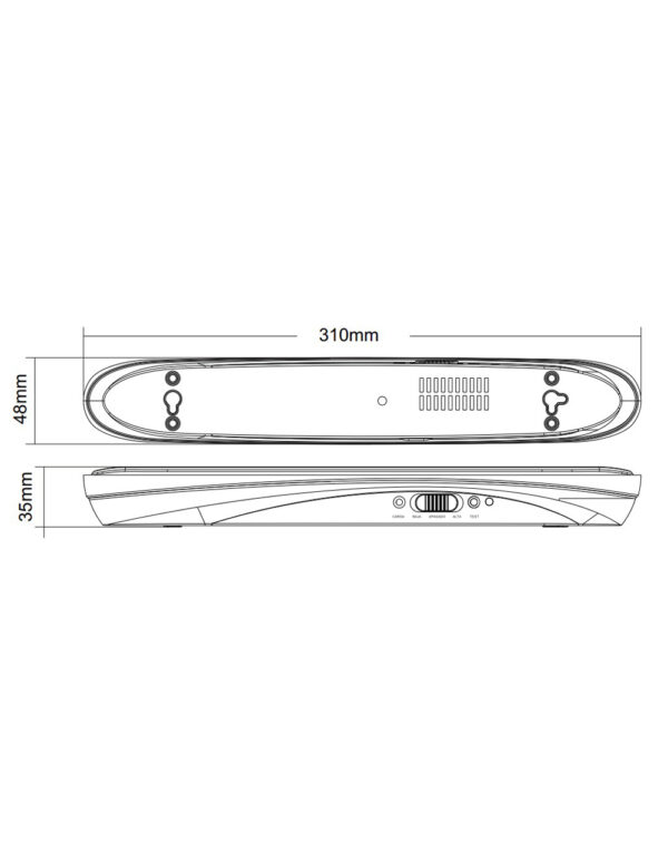 ΦΩΤΙΣΤΙΚΟ LED SMD 8W 6500Κ 230V ΕΠΑΝΑΦΟΡΤΙΖΟΜΕΝΟ ΜΕ ΜΠΑΤΑΡΙΑ Li-ion ΜΗ ΣΥΝΕΧΟΥΣ ΛΕΙΤΟΥΡΓΙΑΣ UNIVERSE – 2-U011846