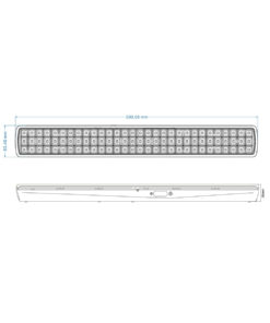 ΦΩΤΙΣΤΙΚΟ LED SMD 9W 6500Κ 230V ΕΠΑΝΑΦΟΡΤΙΖΟΜΕΝΟ ΜΕ ΜΠΑΤΑΡΙΑ Li-ion ΜΗ ΣΥΝΕΧΟΥΣ ΛΕΙΤΟΥΡΓΙΑΣ UNIVERSE – 2-U011860